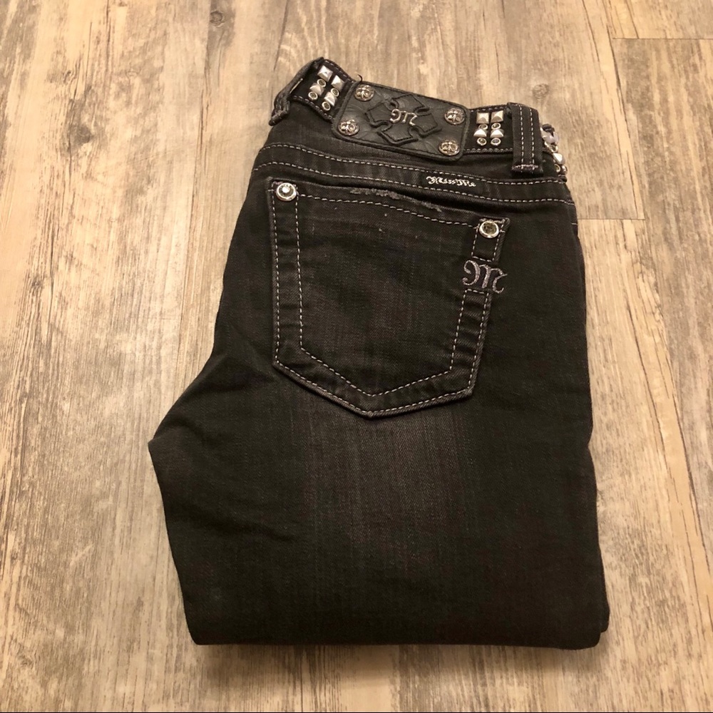 Miss Me Black Skinny Jeans
